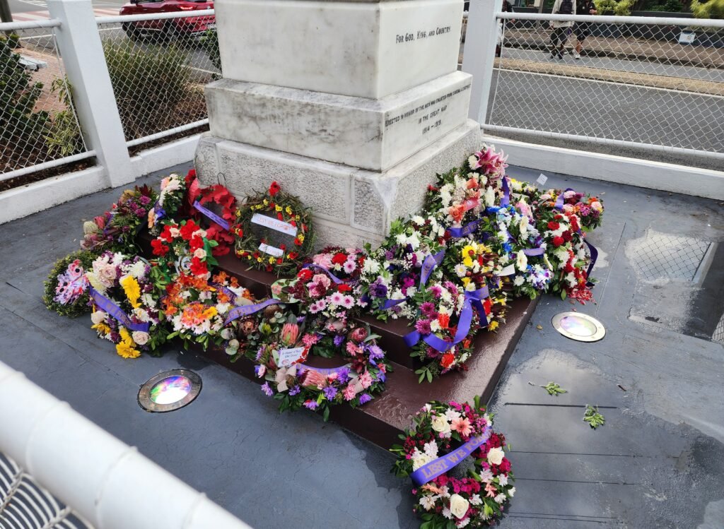Goodna ANZAC Day wreaths