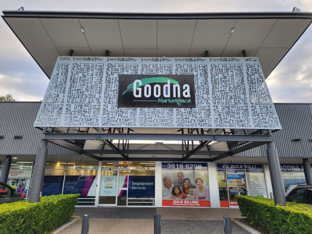 Goodna Marketplace sign