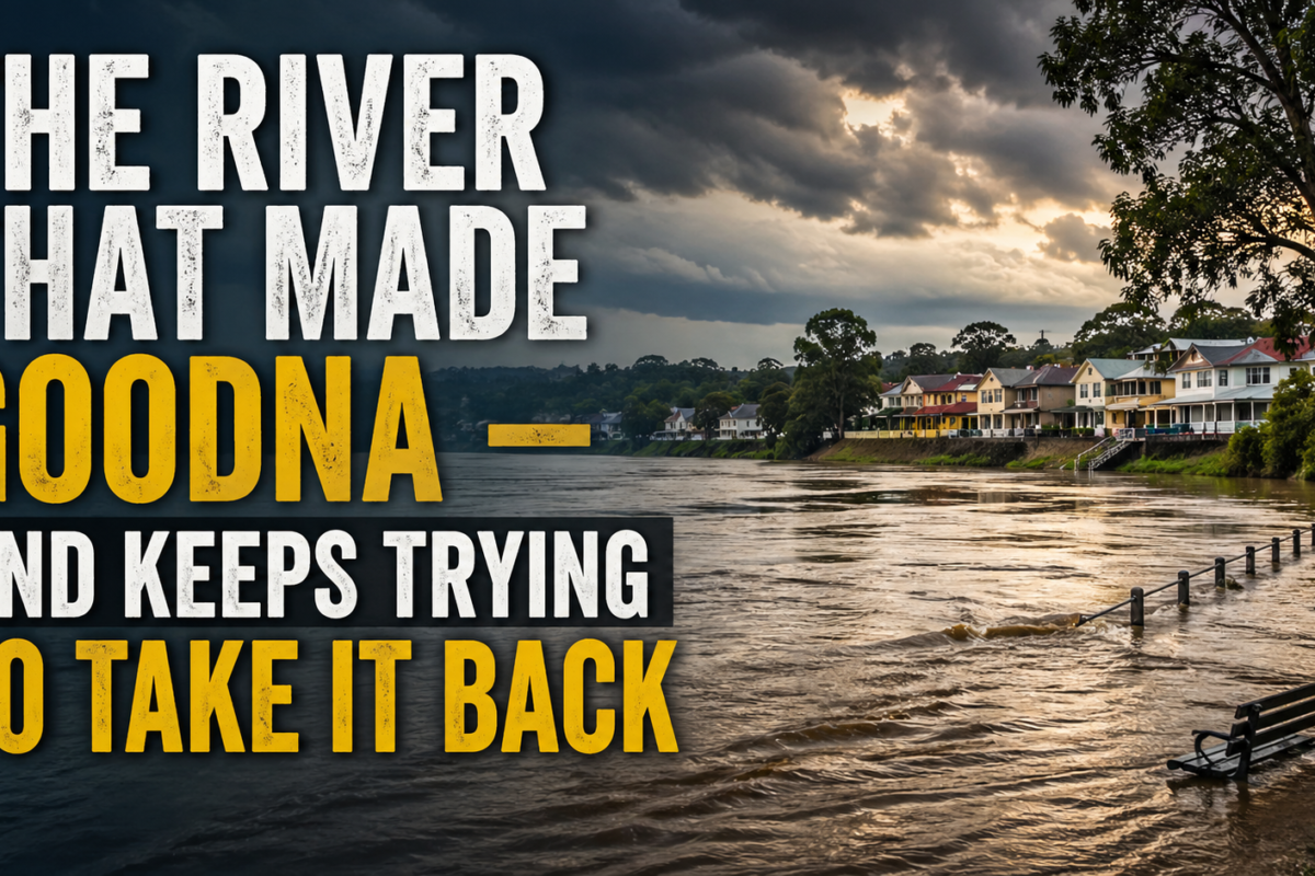 Brisbane River in Goodna