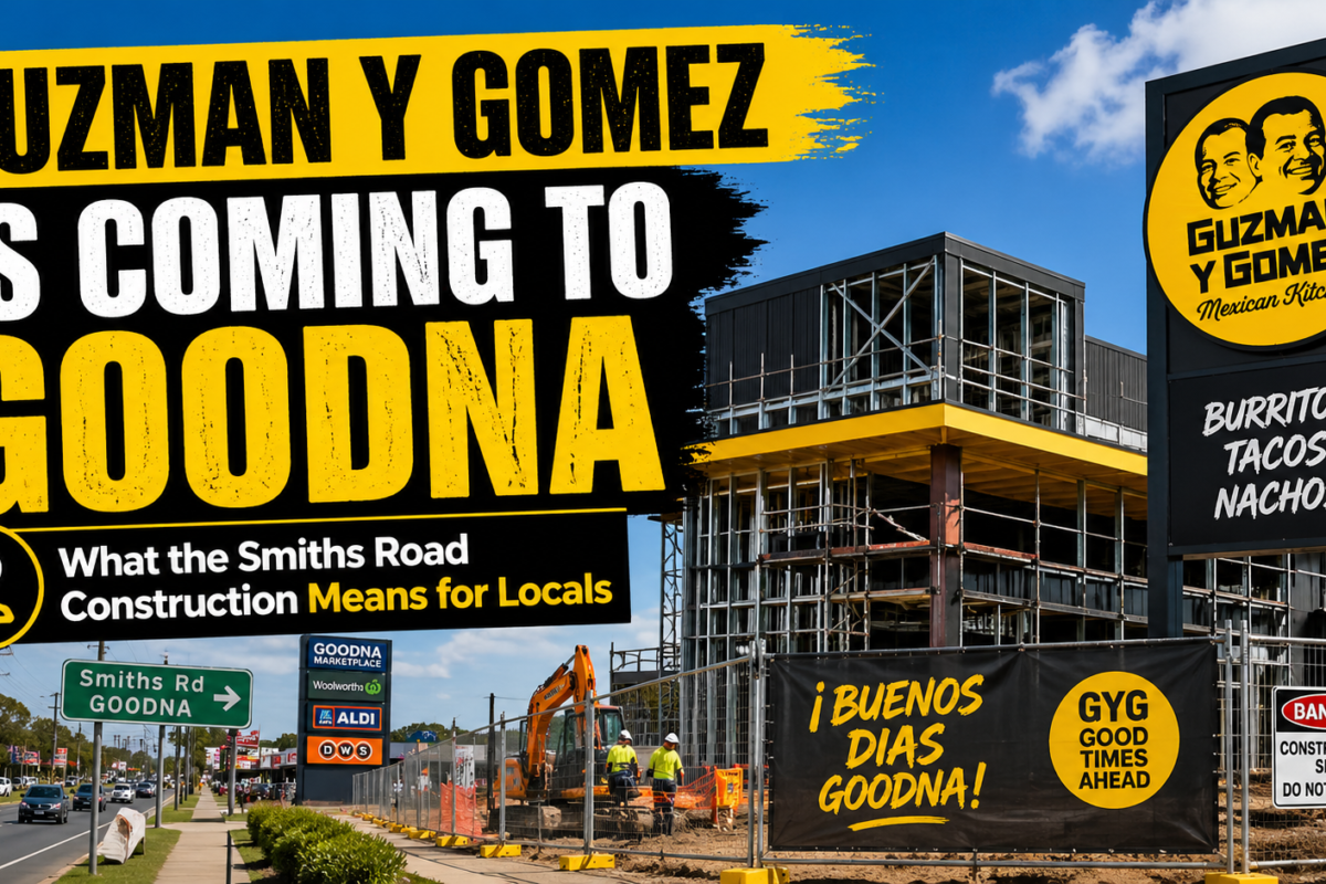 guzman y gomez goodna construction